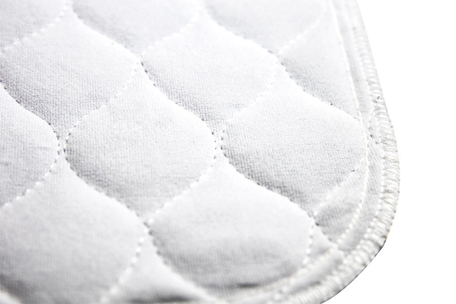White Weft Knitting Cloth With Spray Glue Cotton Incontinence Pad