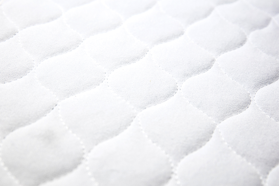 White Weft Knitting Cloth With Spray Glue Cotton Incontinence Pad