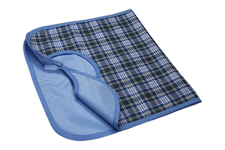 Custom Printed Washable Cloth Apron Adult Elderly Bibs With Waterproof